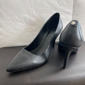 Michael Kors Black Leather Heels